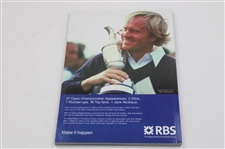 Els, Curtis, Hamilton & Two (2) Harrington Signed The Open/PGA at Royal St. Georges Program JSA ALOA