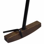 Unique Brass No Name Unmarked Putter with Hex Wrench