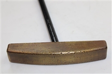 Unique Brass No Name Unmarked Putter with Hex Wrench