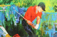 2000 PGA Championship at Hazeltine Leroy Neiman Signed Print - Framed JSA ALOA
