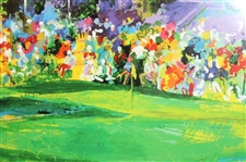 2000 PGA Championship at Hazeltine Leroy Neiman Signed Print - Framed JSA ALOA