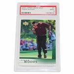 2001 Upper Deck #1 Tiger Woods Card PSA MINT 9 #14238032