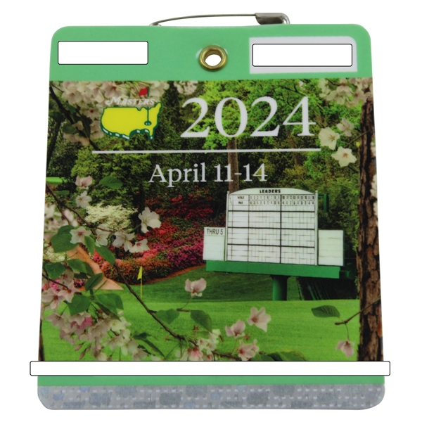 2024 Masters Tournament SERIES Badge - Scottie Scheffler Winner