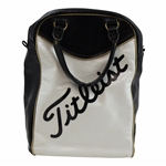 Vintage 1970s Black & White Titleist Shag Bag 