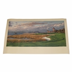 1997 Ltd Ed 18th Hole Harbour Town Golf Links #655/850 Linda Hartough Signed Lithograph