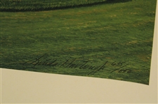 1997 Ltd Ed 18th Hole Harbour Town Golf Links #655/850 Linda Hartough Signed Lithograph