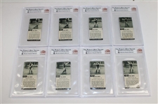 Twenty-Seven (27) 1936 John Cotton Ltd Golf Strokes Beckett Graded Cards