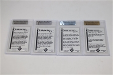 Ten (10) 1993 Bobby Jones Story Beckett Graded Cards