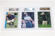 Seven (7) Beckett Graded Cards & (2) Non Graded Cards 