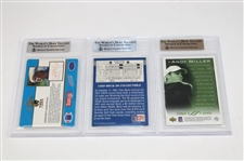 Seven (7) Beckett Graded Cards & (2) Non Graded Cards 