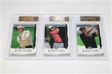 Six (6) Upper Deck Renditions Beckett Graded Cards