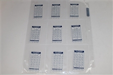 W. A. & A. C. Churchman 1989 Reprint Prominent Golfers Series of Fifty (50) Cards