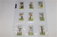 W. A. & A. C. Churchman 1989 Reprint Prominent Golfers Series of Fifty (50) Cards
