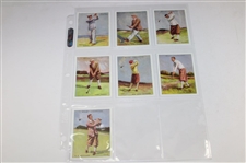 1989 Wills For Quality Famous Golfers Set of 25 & WA & AC Churchman Prominent Golfers Series of 12 Cards