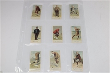 Set of Fifty (50) Copes Tobacco Copes Golfers Cards - A Nostalgic Reprint