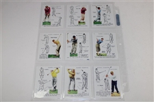 Fifty (50) John Player & Sons Cigarette Golf Cards