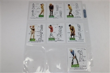 Fifty (50) John Player & Sons Cigarette Golf Cards