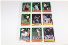 One-Hundred Thirty (130) PGA Tour Cards - 1981 & 1982 Donruss Golf