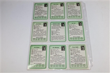 One-Hundred Thirty (130) PGA Tour Cards - 1981 & 1982 Donruss Golf