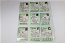 One-Hundred Thirty (130) PGA Tour Cards - 1981 & 1982 Donruss Golf