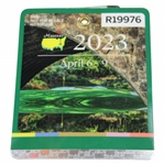 2023 Masters Tournament SERIES Badge #R19976 - Jon Rahm Winner