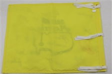 Jack Nicklaus & 16 others Masters Champs Signed 2011 Masters Embroidered Flag JSA ALOA