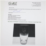 Ray Floyd's 1978 Masters Tournament Hole No. 15 Steuben Crystal Eagle Glass