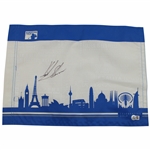 Henrick Stenson Signed European Tour Flag Beckett #BS38759