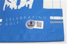 Henrick Stenson Signed European Tour Flag Beckett #BS38759