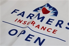 Sahith Theegala Signed Farmers Insurance Open at Torrey Pines Flag JSA #AP23711