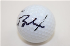 President George W. Bush Signed Titleist 2 USA Flag Logo Golf Ball JSA ALOA