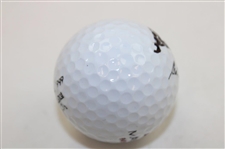 Ben Crenshaw Signed MaxFli Patriot 1999 Ryder Cup Results Golf Ball JSA ALOA