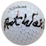 Art Wall Signed Titleist 1 Logo Golf Ball JSA ALOA