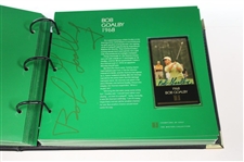 Middlecoff, Palmer, Nicklaus, Seve & others Signed Champions of Golf Masters Collection Foil Set in Box/Binder