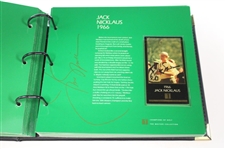Middlecoff, Palmer, Nicklaus, Seve & others Signed Champions of Golf Masters Collection Foil Set in Box/Binder