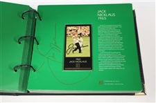 Middlecoff, Palmer, Nicklaus, Seve & others Signed Champions of Golf Masters Collection Foil Set in Box/Binder