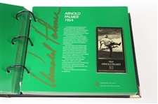 Middlecoff, Palmer, Nicklaus, Seve & others Signed Champions of Golf Masters Collection Foil Set in Box/Binder
