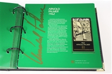Middlecoff, Palmer, Nicklaus, Seve & others Signed Champions of Golf Masters Collection Foil Set in Box/Binder