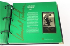 Middlecoff, Palmer, Nicklaus, Seve & others Signed Champions of Golf Masters Collection Foil Set in Box/Binder