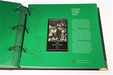 Middlecoff, Palmer, Nicklaus, Seve & others Signed Champions of Golf Masters Collection Foil Set in Box/Binder