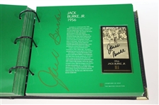 Middlecoff, Palmer, Nicklaus, Seve & others Signed Champions of Golf Masters Collection Foil Set in Box/Binder