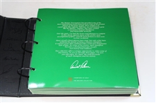 Middlecoff, Palmer, Nicklaus, Seve & others Signed Champions of Golf Masters Collection Foil Set in Box/Binder