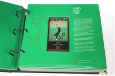 Middlecoff, Palmer, Nicklaus, Seve & others Signed Champions of Golf Masters Collection Foil Set in Box/Binder