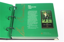 Middlecoff, Palmer, Nicklaus, Seve & others Signed Champions of Golf Masters Collection Foil Set in Box/Binder
