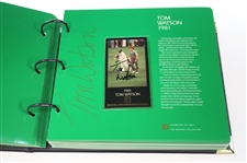 Middlecoff, Palmer, Nicklaus, Seve & others Signed Champions of Golf Masters Collection Foil Set in Box/Binder