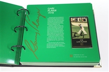 Middlecoff, Palmer, Nicklaus, Seve & others Signed Champions of Golf Masters Collection Foil Set in Box/Binder
