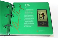 Middlecoff, Palmer, Nicklaus, Seve & others Signed Champions of Golf Masters Collection Foil Set in Box/Binder