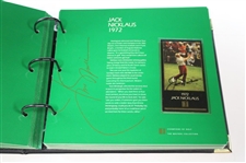 Middlecoff, Palmer, Nicklaus, Seve & others Signed Champions of Golf Masters Collection Foil Set in Box/Binder