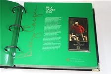 Middlecoff, Palmer, Nicklaus, Seve & others Signed Champions of Golf Masters Collection Foil Set in Box/Binder