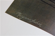 Modern Golf Print by Mary Ann Lasher-Walter Hagen w/ His Roadster